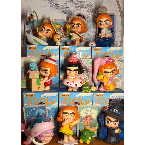 CiCiLu Ocean Messenger Series Whole Set Opened