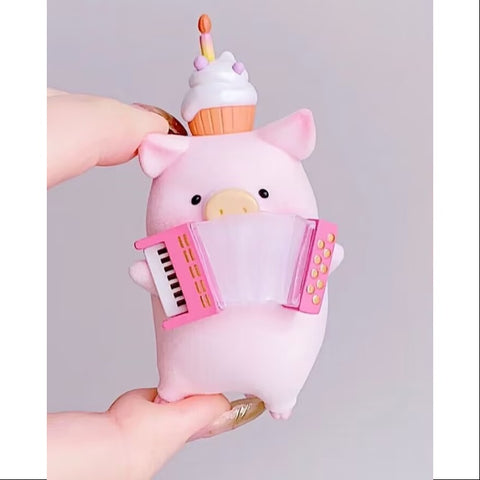 LuLu the Piggy Celebration Series Accordion Player