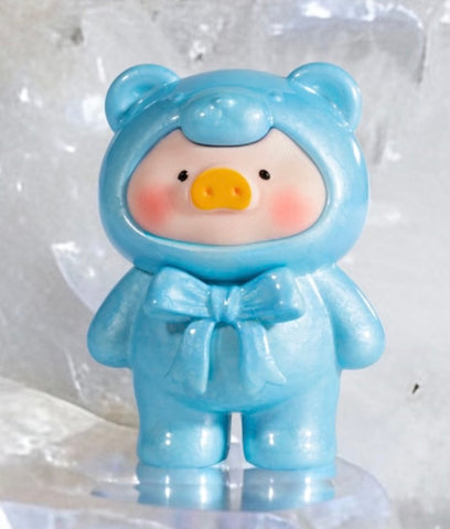 LuLu the Piggy Teddy Mini Ore Collection Blind Bag Series: Larimar (SR 1/20) (Confirmed Style)