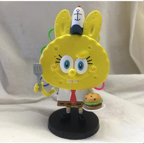 Labubu The Monsters x SpongeBob Series Whole Set Opened