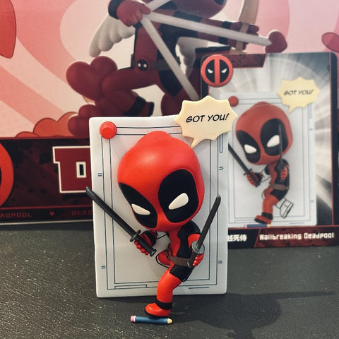 Pop Mart Marvel Deadpool Series Wallbreaking Deadpool