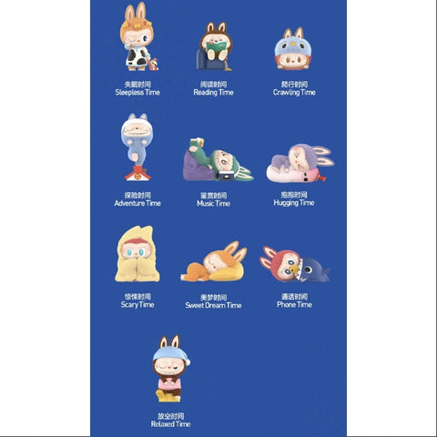 Labubu The Monsters 1:00 A.M. Series Whole Set Opened