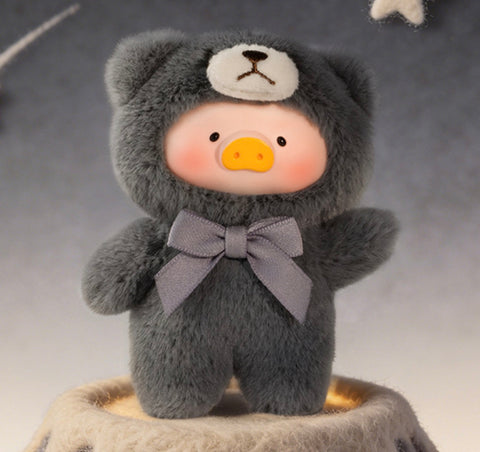 LuLu the Piggy Teddy Mini's Whisper of Nature Plush Pendant Blind Box Series: Rock (Confirmed Style)