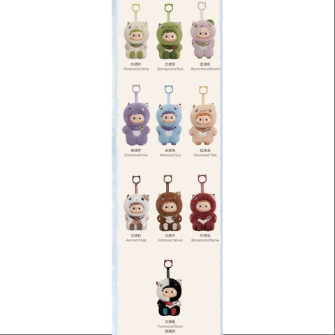 Ozai Emotional Prism Vinyl Plush Pendant Series Whole Set Brand New With Plastic