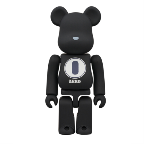 Bearbrick ROBERT INDIANA x fragmentdesign Black 400% & 100% Be@rbrick 2024 Limited