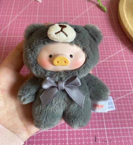 LuLu the Piggy Teddy Mini's Whisper of Nature Plush Pendant Blind Box Series: Rock (Confirmed Style)