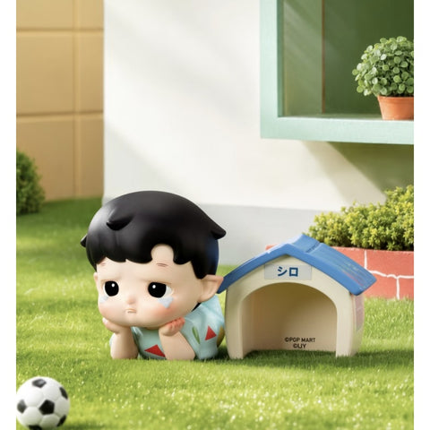 Hacipupu × CRAYON SHINCHAN One Day in Kasukabe Blind Box Series: In Shiro's House (Confirmed Style)