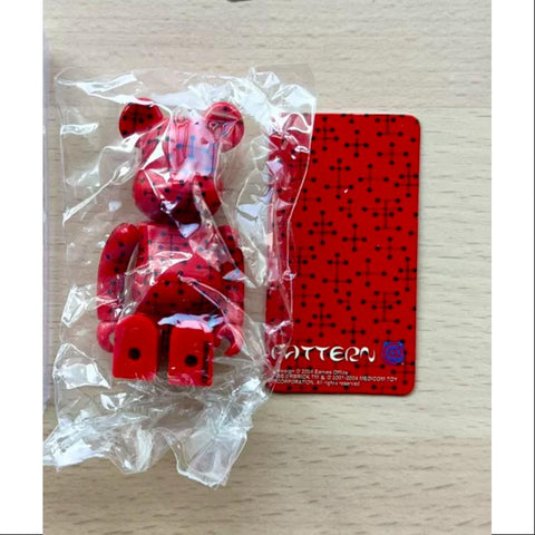 Bearbrick Series 9 Secret PATTERN Eames Acupuncture Red 100%