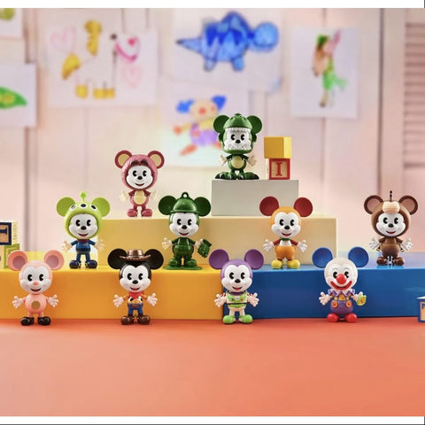 Disney Mickey Remixed Mickey Meets Pixar Series Whole Set Brand New With Plastic