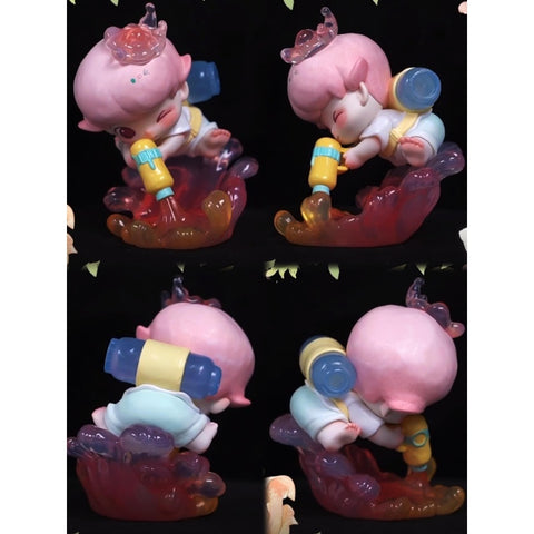 Dimoo Hugging Spring DIMOO Moments in Bloom Blind Box Series: Spring Recoil (Confirmed Style ...