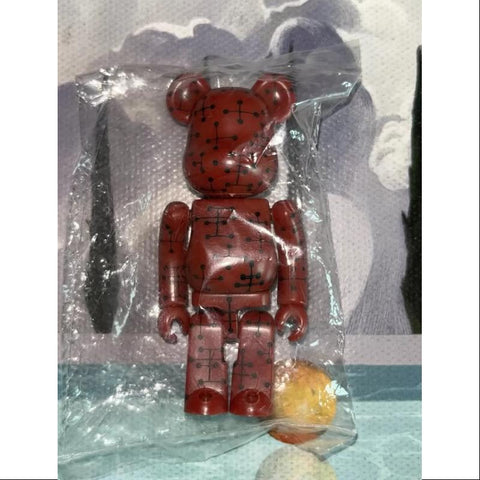 Bearbrick Series 9 Secret PATTERN Eames Acupuncture Red 100%