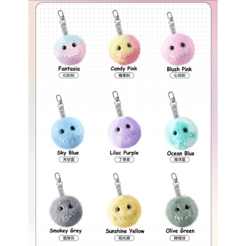 Instinctoy Fluffy Plush Pendant Blind Box Series: Whole Set (Opened Box)