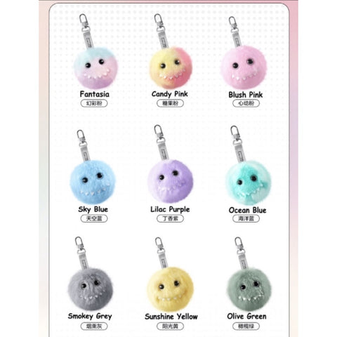 Instinctoy Fluffy Plush Pendant Blind Box Series: Whole Set (Opened Box)