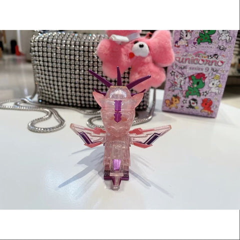 Tokidoki Unicorno Series 9 Secret Pink Mekacorno U9 Pink Robot Variant