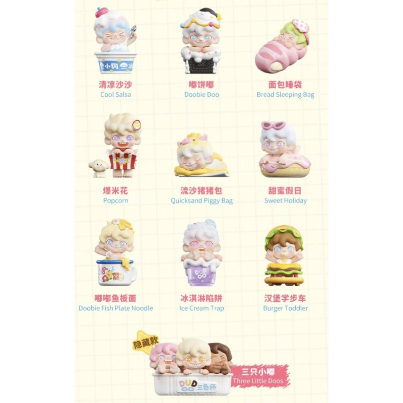 Dudoo Tasty Afternoon Tea Blind Box Series: Whole Set (Brand New With Plastic)