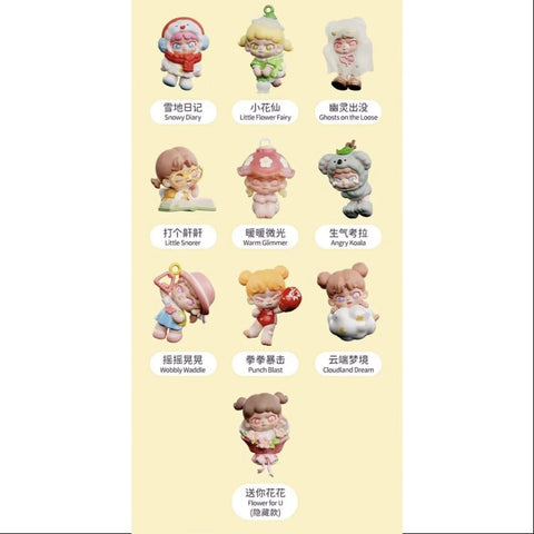 Baby Dora Tiny Time Pendant Series Whole Set Brand New With Plastic