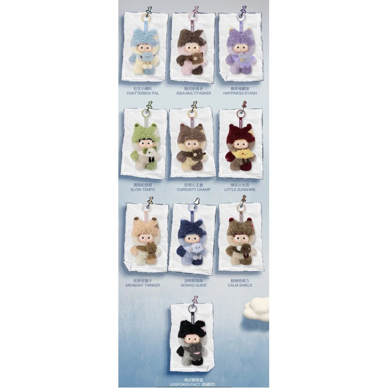 Ozai Perfect Match Vinyl Plush Pendant Blind Box Series: Whole Set (Brand New With Plastic)