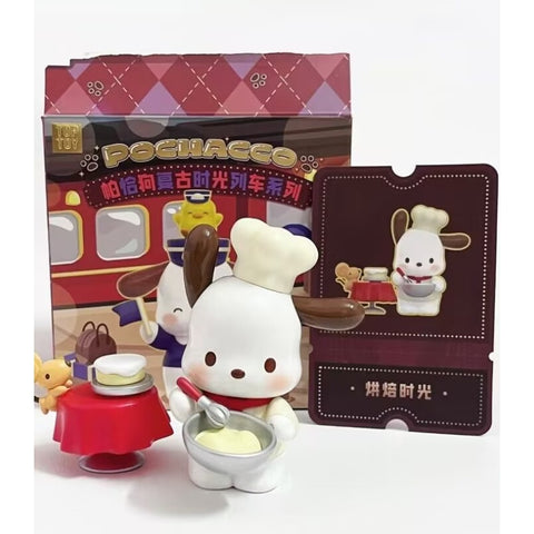 Sanrio Pochacco Vintage Time Train Series Baking Time