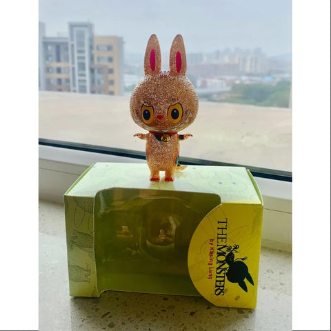 Labubu The Monsters Mini Zimomo Maneki Neko Goldstar LIMITED