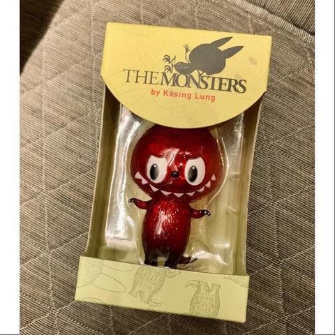 Labubu The Monsters Mini Zimomo Red Black PTS LIMITED