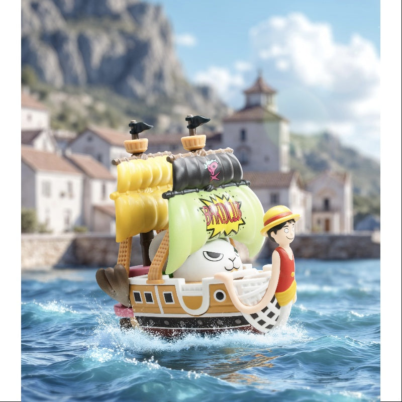 One Piece The Grand Line Vehicles Series Secret Mister Luffy Go (1/144)