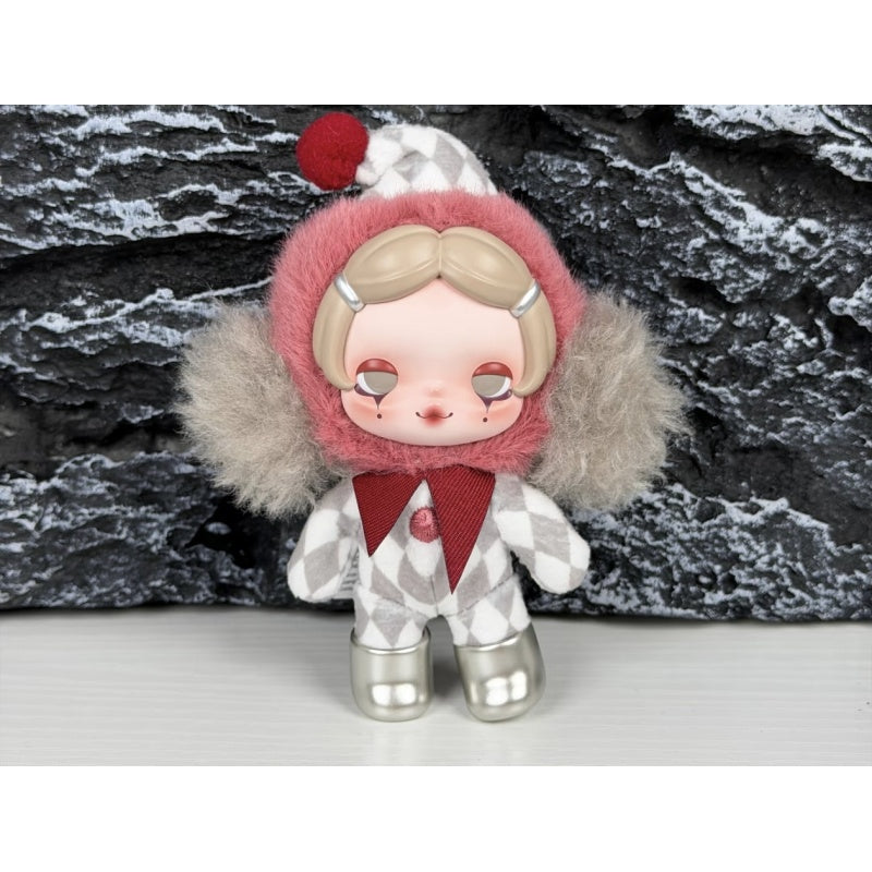 Skullpanda Off Mode Plush Pendant Bilnd Box Series: Mask Off (Confirmed Style)