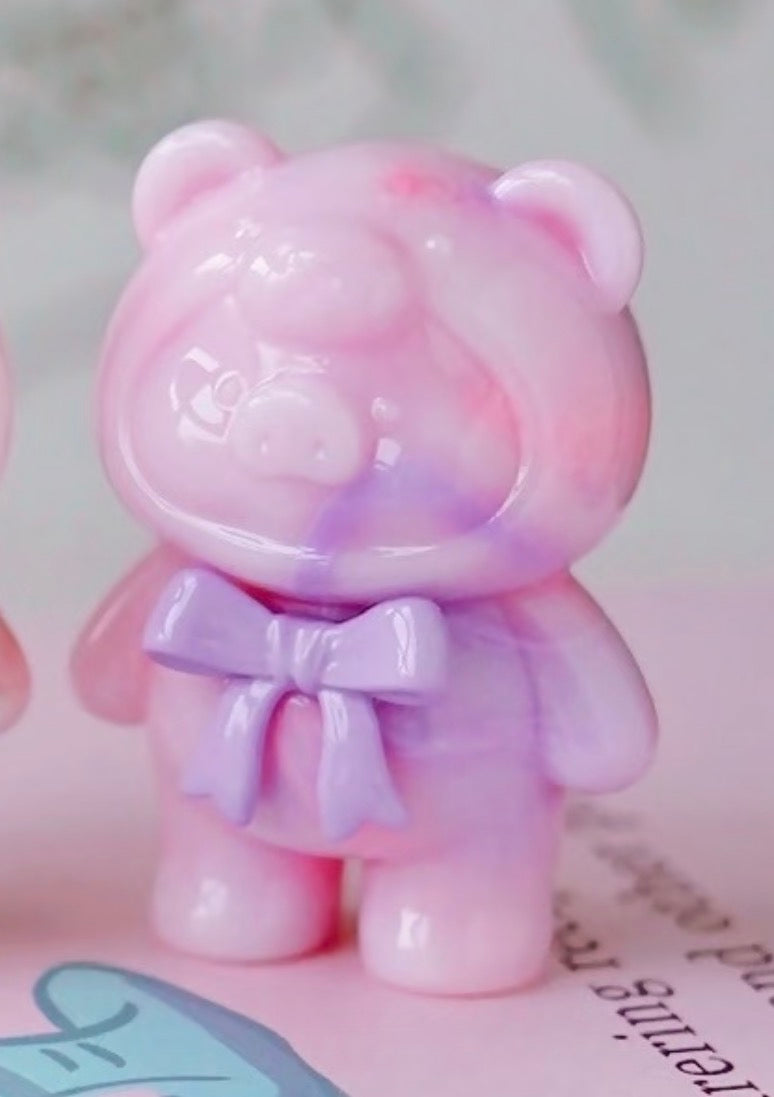 LuLu the Piggy Teddy Mini Ore Collection Blind Bag Series: Purple Jade (SR 1/20) (Confirmed Style)