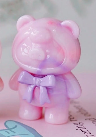 LuLu the Piggy Teddy Mini Ore Collection Blind Bag Series: Purple Jade (SR 1/20) (Confirmed Style)