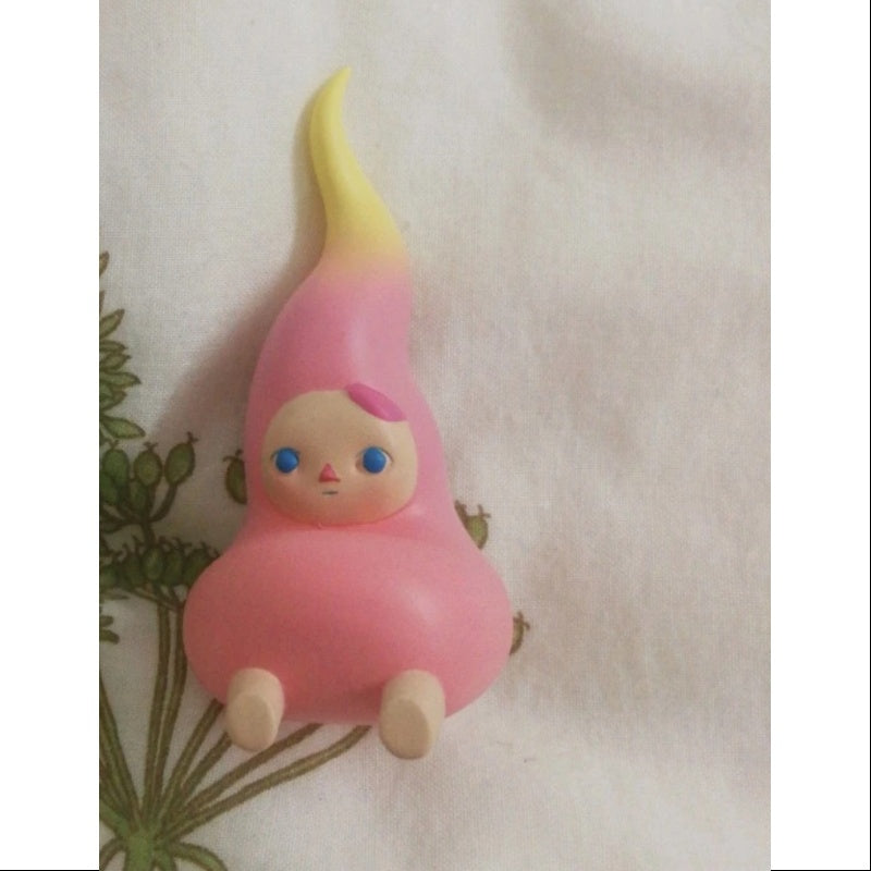 PUCKY Ice Cream Yellow Pink Figure 2018 Limited Edition