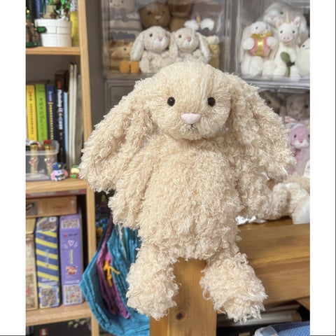 Bashful Luxe Bunny Curly 2025 Jellycat Plush Doll