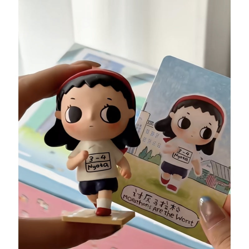 Nyota × Chibi Maruko-Chan Blind Box Series: Marathons Are the Worst (Confirmed Style)