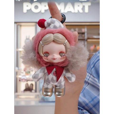 Skullpanda Off Mode Plush Pendant Bilnd Box Series: Mask Off (Confirmed Style)