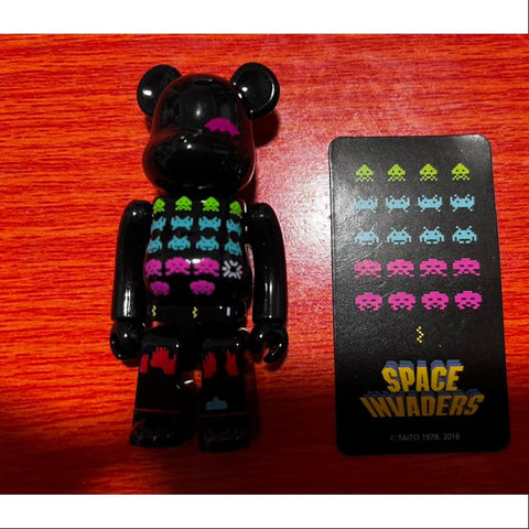 Bearbrick Series 37 PATTERN Space Invaders Games 100%