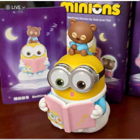 ミニオンズ　3点　bedtime stories by Bob and Tim Minions Bedtime Stories by Bob and Tim Series Figures - POP