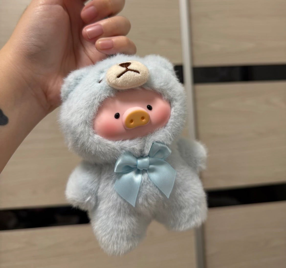 LuLu the Piggy Teddy Mini's Whisper of Nature Plush Pendant Blind Box Series: Blue Sky (Confirmed Style)