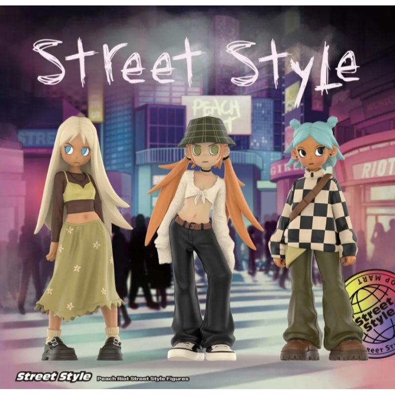 Peach Riot Street Style Figures 2023 Limited Edition