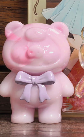 LuLu the Piggy Teddy Mini Ore Collection Blind Bag Series: Purple Jade (SR 1/20) (Confirmed Style)