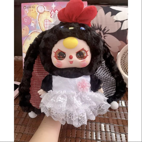 Baby Three 400% V2 Plush Doll Series Big Secret Bunny Bride (1/120)