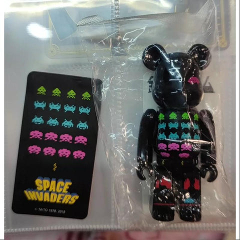 Bearbrick Series 37 PATTERN Space Invaders Games 100%