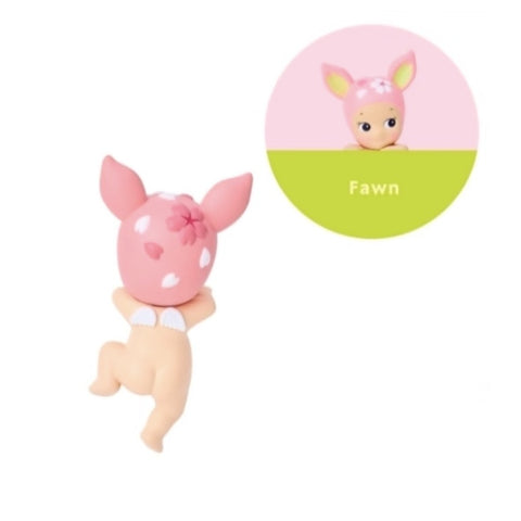 Sonny Angel HIPPERS Cherry Blossom Blind Box Series: Fawn (Confirmed Style)
