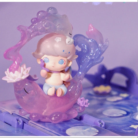ぬいぐるみ・マスコット Gift For You Greeting Card DIMOO Lotus DIMOO Pop Mart Gift For You Greeting Card Series Secret