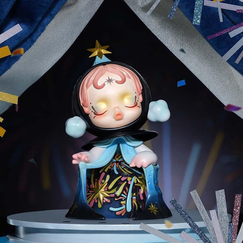 Skullpanda Celebrating the Moment Pop Mart 15th Anniversary Series Sparks in Bloom