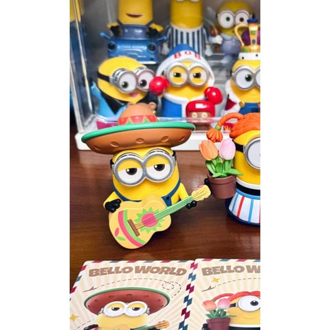 Minions Bello World Blind Box Series: Mariachi Bob (Confirmed Style)