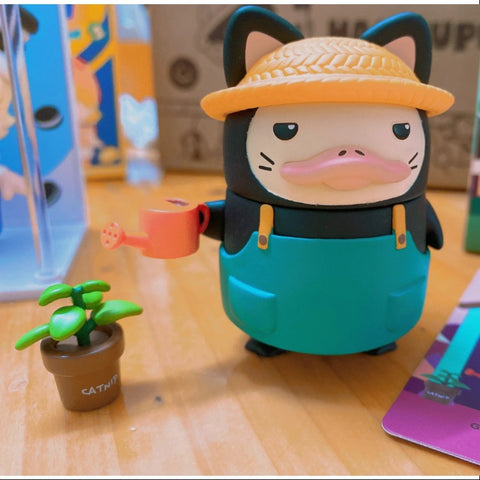 Duckoo My Pet Animal Series Secret GARDENER CAT (1/144)