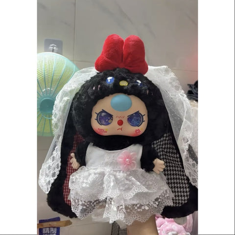 Baby Three 400% V2 Plush Doll Series Big Secret Bunny Bride (1/120)