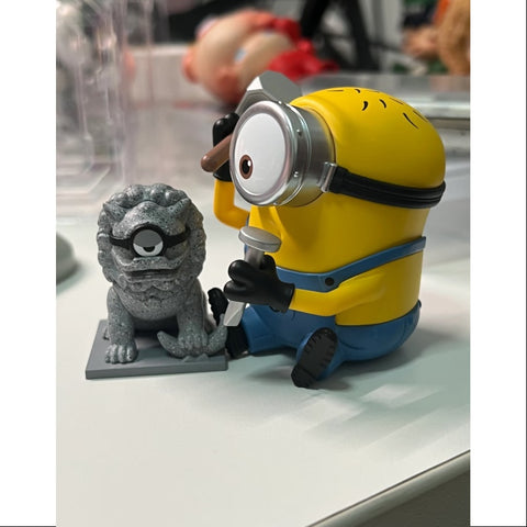 Minions Travelogues of China Series Secret Stone Lion Sculptor Carl(1/144)