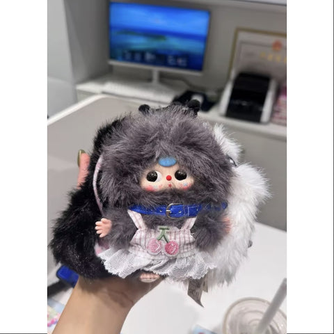 Baby Three Rabbit Miniature Bunny Plush Pendant Series Secret Night Bunny (1/144)