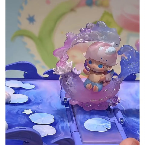 DIMOO Pop Mart Gift For You Greeting Card Series Secret DIMOO Lotus(1/144)