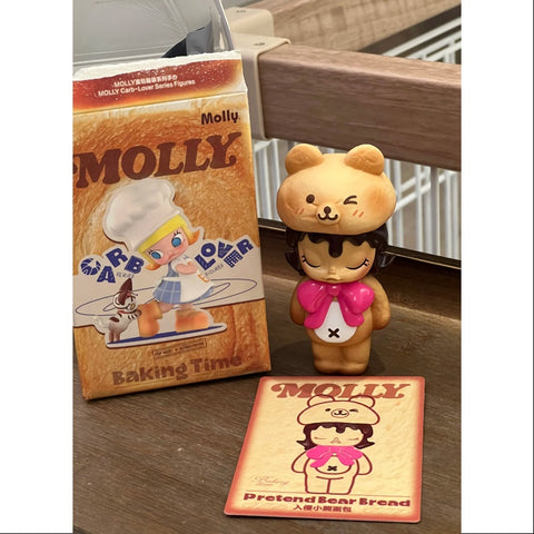 MOLLY Carb Lover Baking Time Series Secret Pretend Bear Bread(1/144)