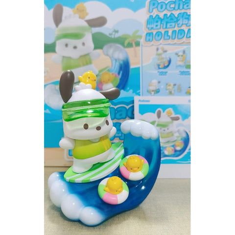 Sanrio Characters Pochacco Holiday Beach Series Surfing